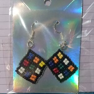 Colorful Beaded Earrings